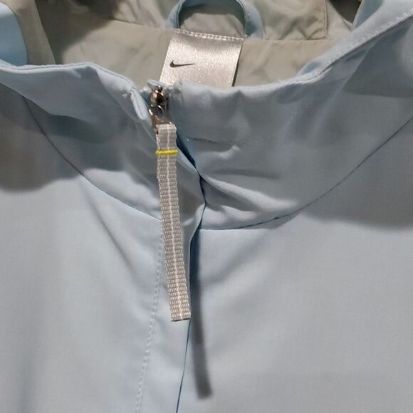 Nike Y2K Light Blue Hooded Jacket Size L - Picture 3 of 15